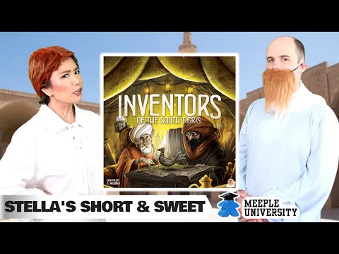 Inventors of the South Tigris - Heavy hand and dice management euro game. Kiwis are cool parody