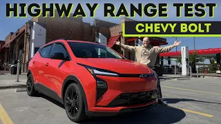 2027 Chevy Bolt EV LFP Highway 70-MPH Range Test From 100% To Dead!