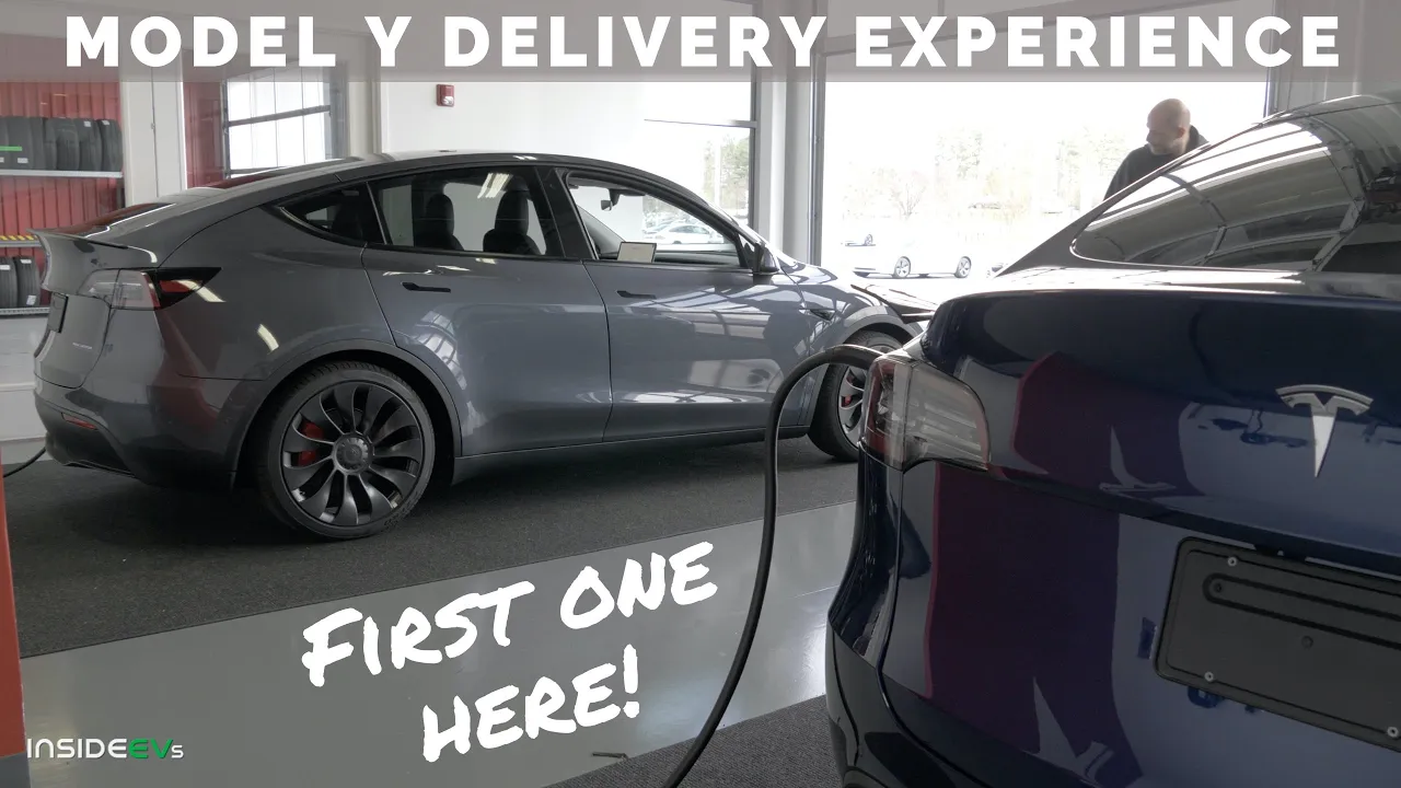 Taking Delivery of the First Tesla Model Y in Charlotte, NC!