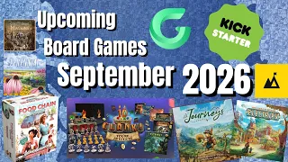 Upcoming Board Games September 2026