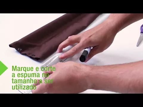 Protetor para Porta Twin Door Preto 90cm