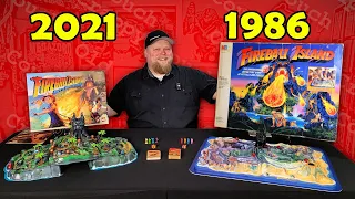 Fireball Island Board Game Review (1986 vs 2021) – Vul-Kar Returns!