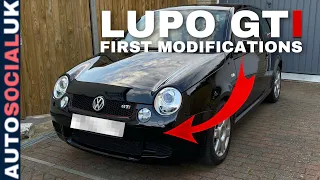 Giving my 2001 Volkswagen Lupo GTi a spruce up! Fitting a radio/red trimmed grille/private plates