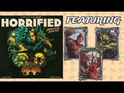 Cryptids at Cross Creek, USA | Horrified American Monsters Playthrough