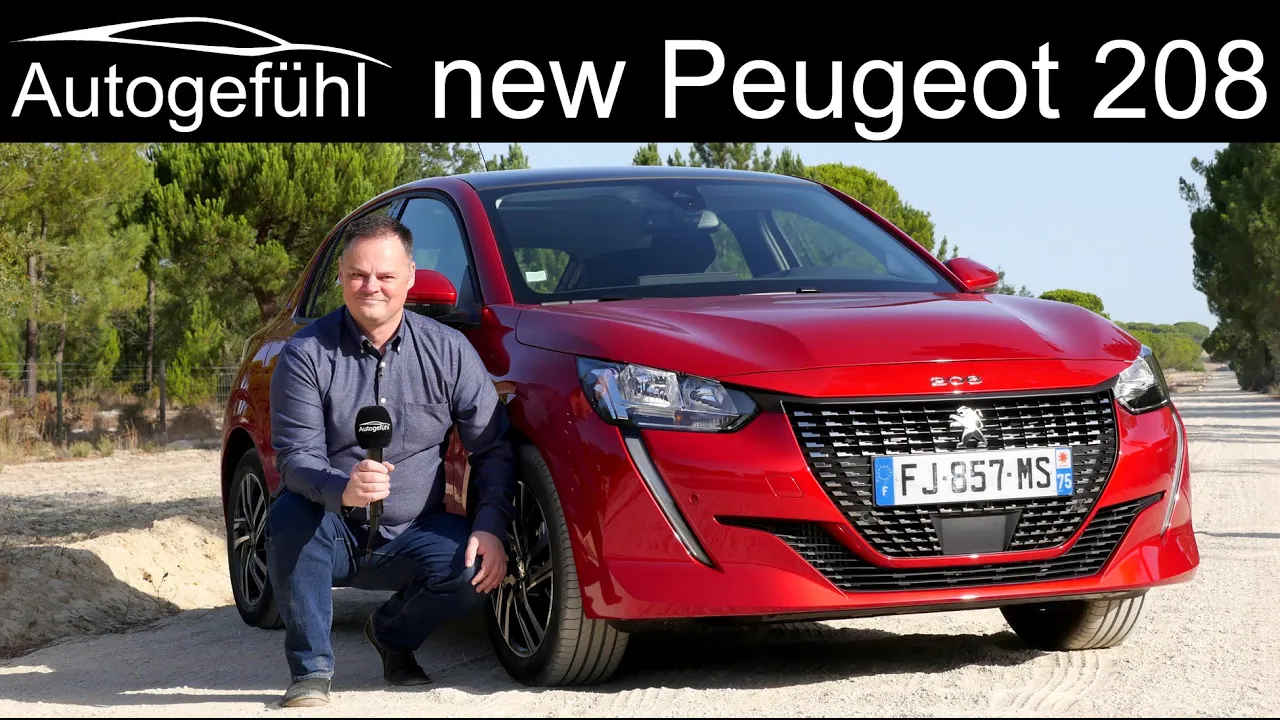 all-new Peugeot 208 FULL REVIEW petrol vs diesel vs electric e-208 comparison - Autogefühl