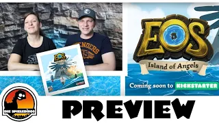 Eos Island of Angels Kickstarter Preview Prototyp