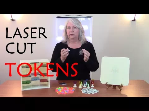 How to Design and Laser Cut Arkham Horror Tokens and Markers