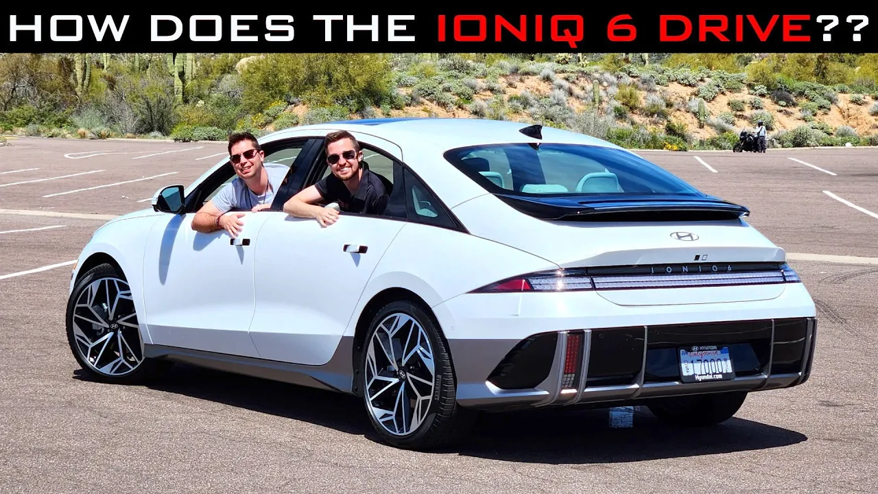 WILD THANG! -- Is the 2023 Hyundai IONIQ 6 a Sporty Tesla-Fighter?? ($57k)
