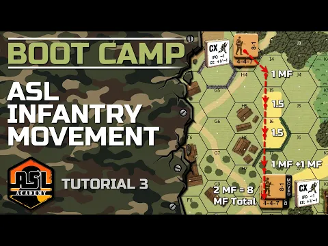 Advanced Squad Leader Tutorial #3 - Infantry Movement