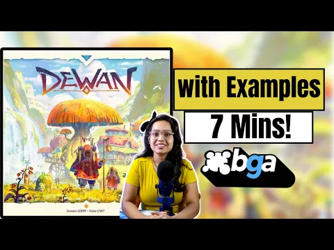 Dewan - How to Play in 7 Mins | Board Game Arena!