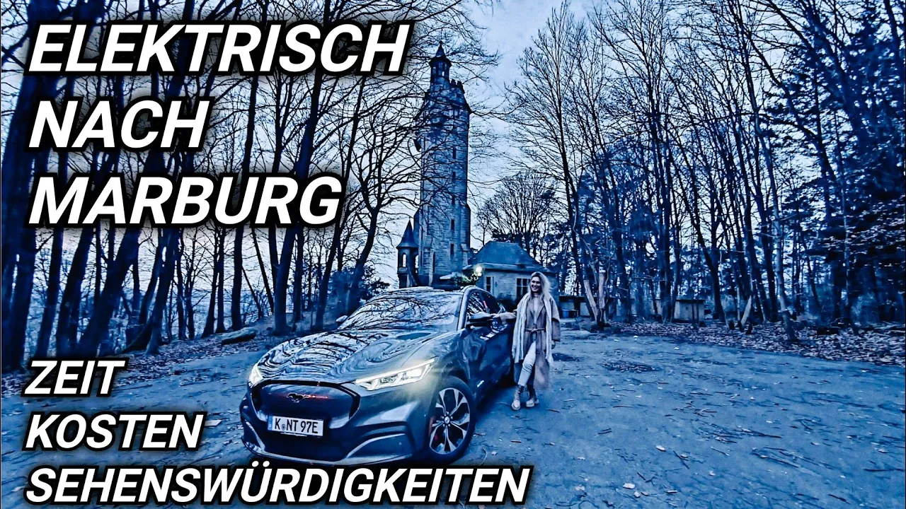 Marburg Ausflug im Elektroauto Ford Mustang Mach E #elektroauto #mustangmache