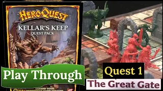 HeroQuest (2021): Kellar's Keep - Quest 1 - The Great Gate