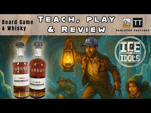 Pursuit & Ice & Idols - Learn to Play, Playthrough & Whisky Pairing
