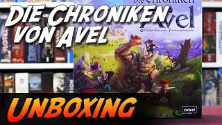 Die Chroniken von Avel - Brettspiel Unboxing (Rebel Studio)