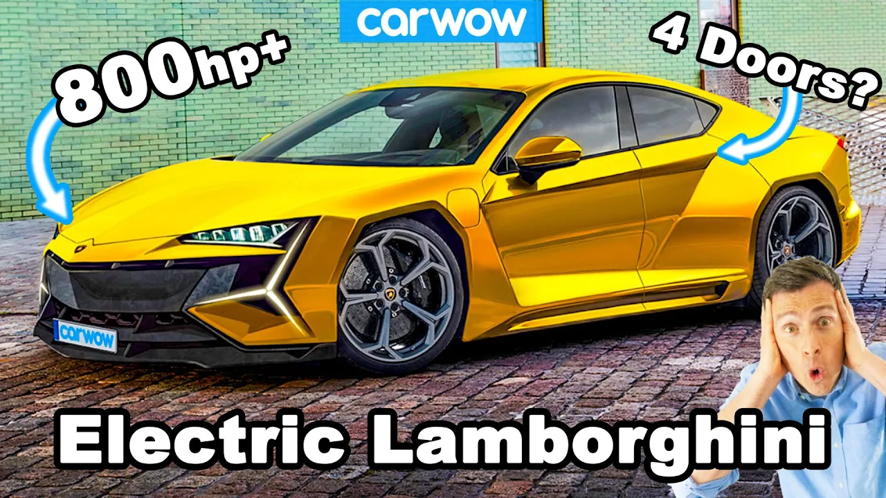 New Lamborghini 800hp ELECTRIC CAR - what you need to know!