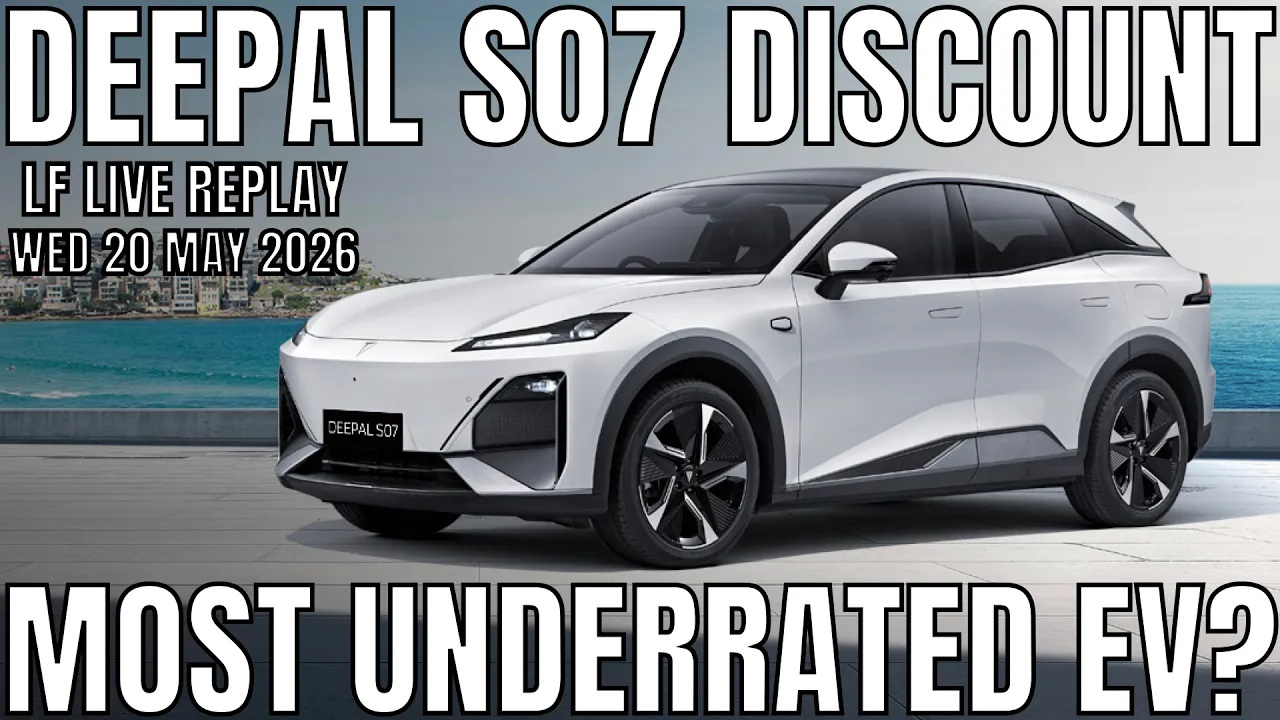 The EV Show by Ludicrous Feed on Wednesday Nights! | Wed 20 May 2026