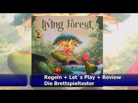 Living Forest von Ludonaute - Regeln + Let´s Play + Review - Brettspiel - Die Brettspieltester