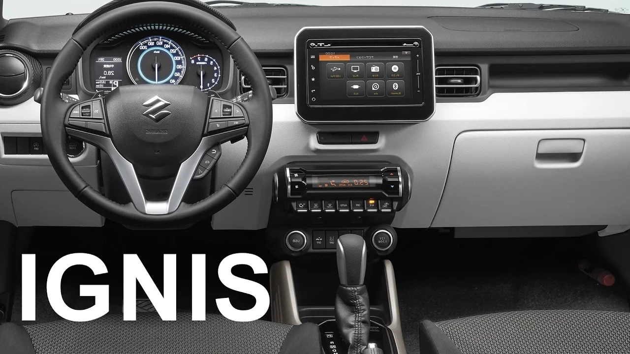 ► 2017 Suzuki ignis - INTERIOR