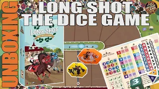 Unboxing Long Shot the Roll and Write Racing Game