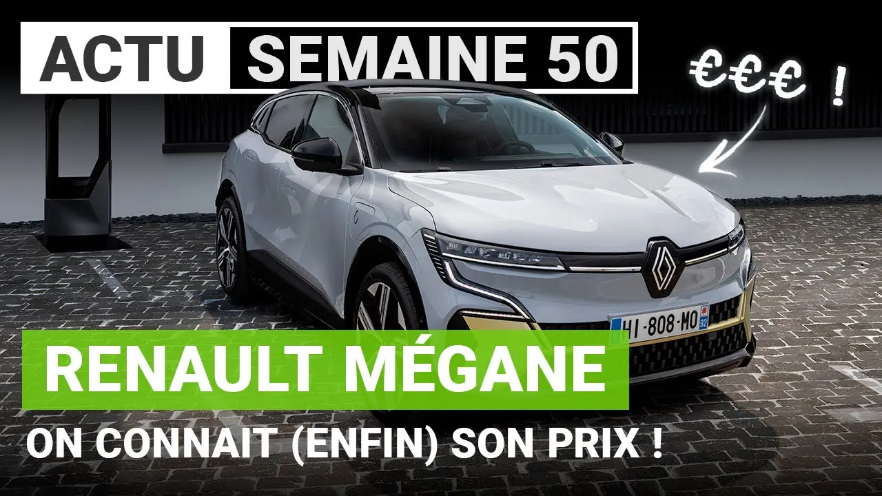 À ce prix, la Renault Mégane électrique risque de faire un carton !