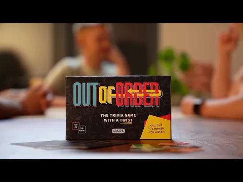Introducing Out of Order - The Cheeky Trivia Game!