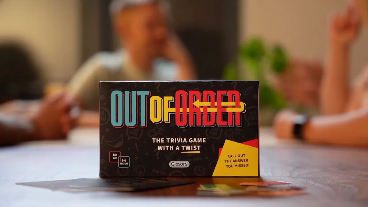 Introducing Out of Order - The Cheeky Trivia Game!