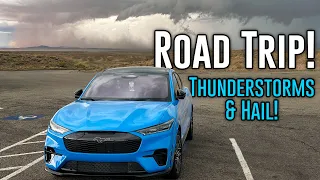 Mach-E Road Trip - Utah to Colorado  - Severe thunderstorms & hail!