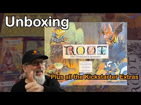 Unboxing ROOT: Homeland Expansion | S.W. Smith & Joshua Yearsley | Leder Games plus a ton of extras
