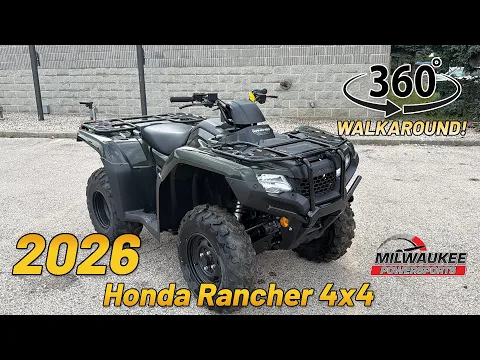 2026 Honda Fourtrax Rancher 4x4 Thumbnail alt