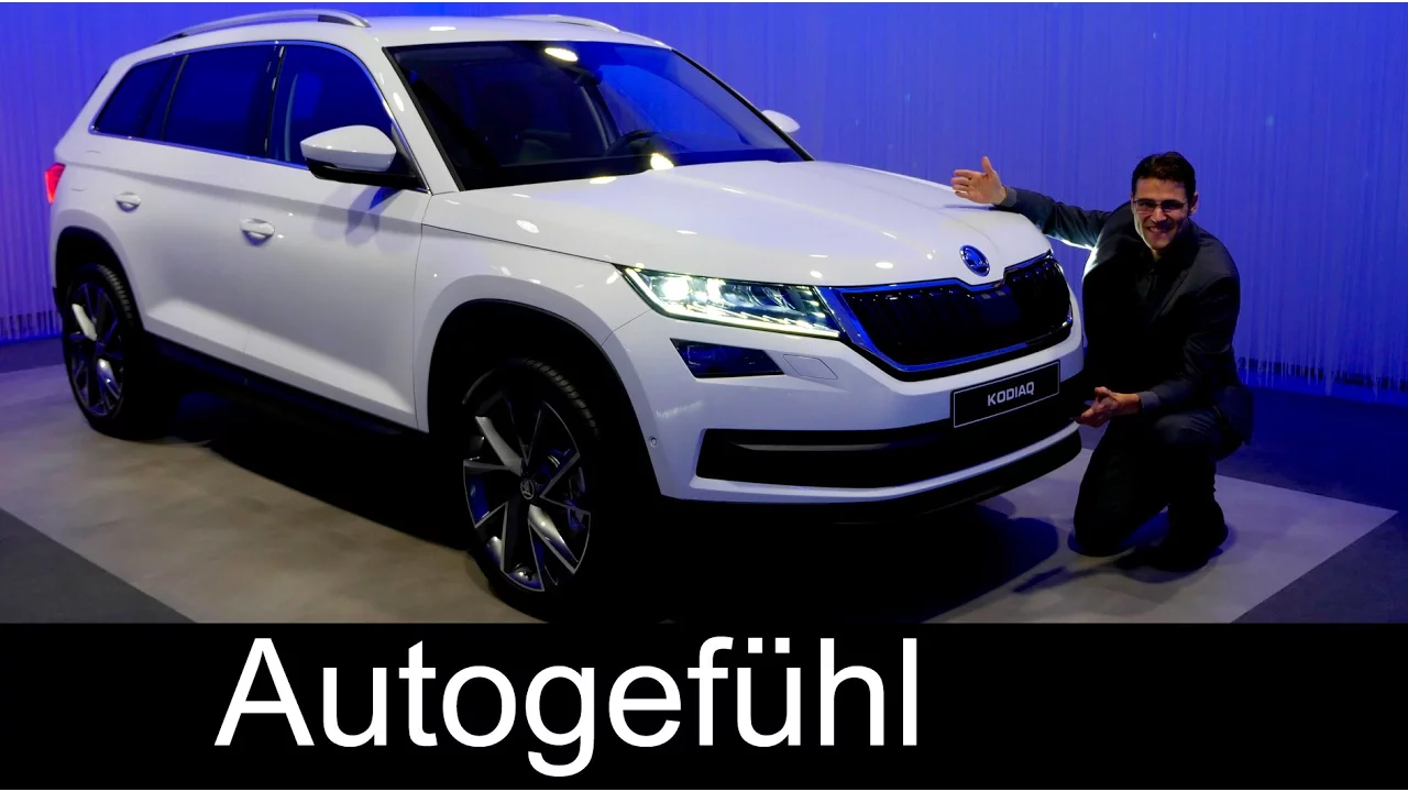 Skoda Kodiaq exclusive tour Exterior/Interior with designer Jozef Kabaň & CEO Bernhard Maier new SUV