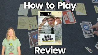Paper Paranoia – The Office-Themed Social Deduction Game! | Board Game Review