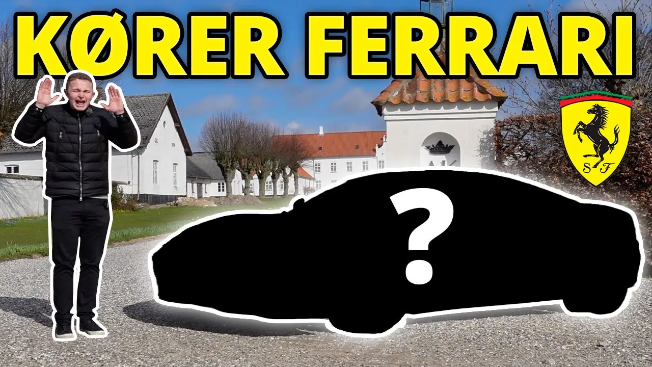 JEG KØRER EN FERRARI FOR FØRSTE GANG! En drengedrøm går i opfyldelse…