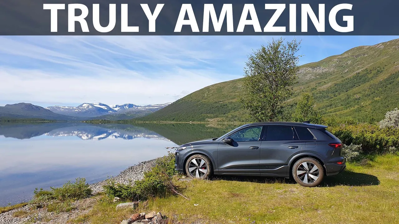 How far can Audi Q6 e-tron quattro go if we obey the speed limits?