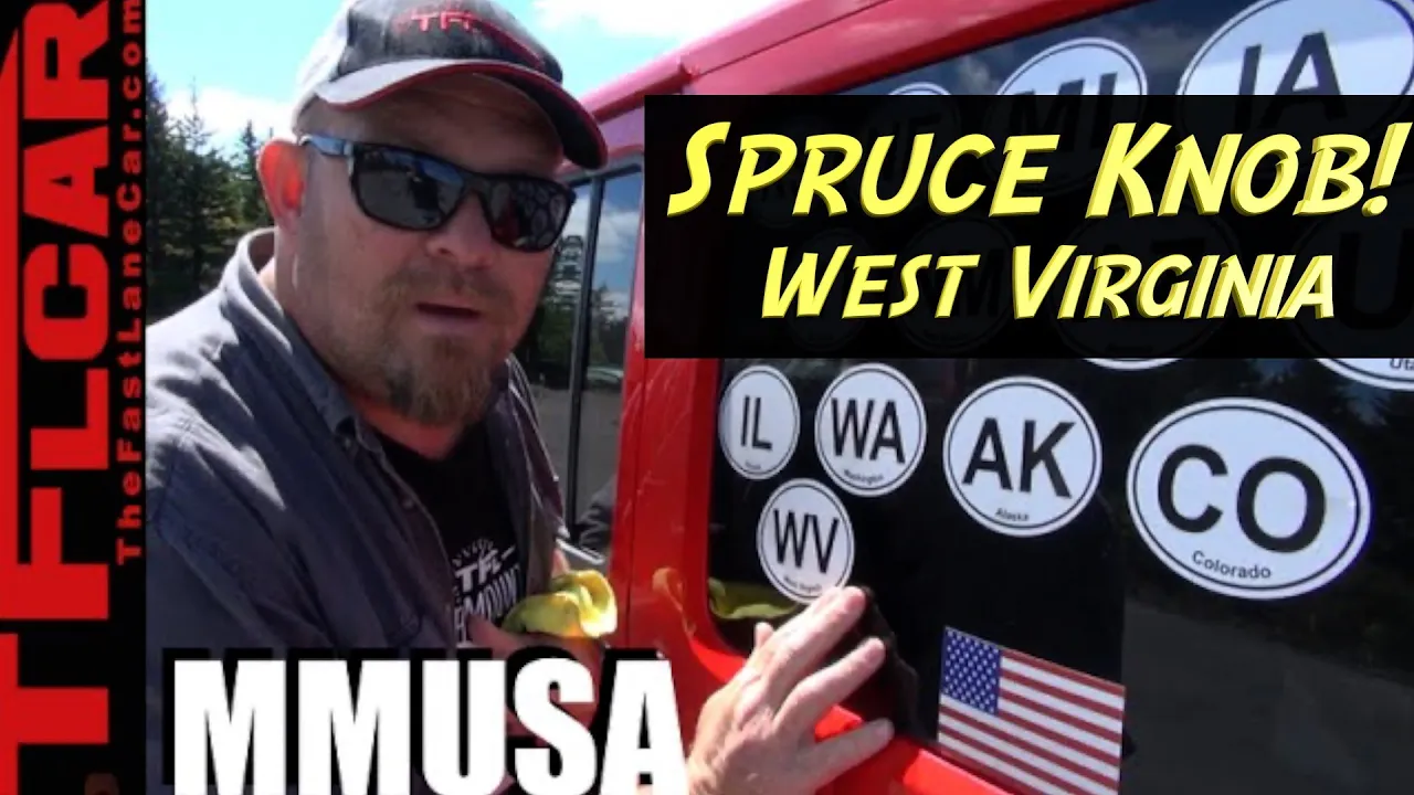 4,863 Feet Above Sea Level at Spruce Knob in West Virginia on MMUSA