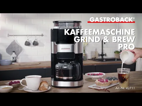 Video zu Gastroback Grind & Brew Pro (42711)