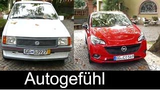 Opel Vauxhall Corsa E FULL REVIEW test driven all-new neuer 2016 - Autogefühl