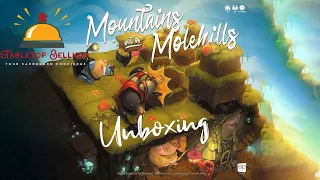 Mountains Out Of Molehills Unboxing, a programmed movement game with fantastic table presence