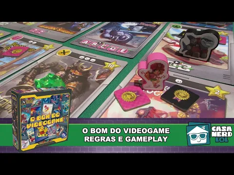O Bom do Videogame - Regras e Gameplay | Casa NERD lol