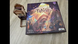Tabriz board game Unboxing #boardgameunboxing #Tabriz #boardgame #boardgame