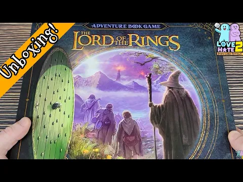 Unboxing - The Lord Of The Rings Adventure Book Game @RavensburgerAG #boardgames #lordoftherings