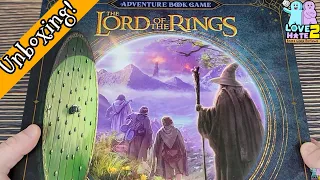 Unboxing - The Lord Of The Rings Adventure Book Game @RavensburgerAG #boardgames #lordoftherings