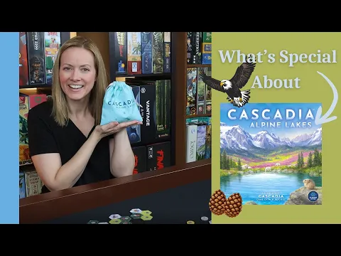 CASCADIA: ALPINE LAKES | How's the Gameplay?! (Overview & Review of Components and Mechanics)