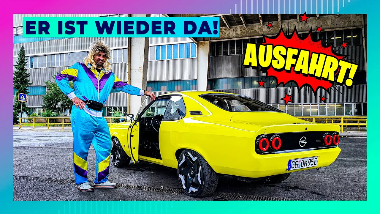 Opel Manta GSE: So fährt der handgeschaltene Elektro Manta