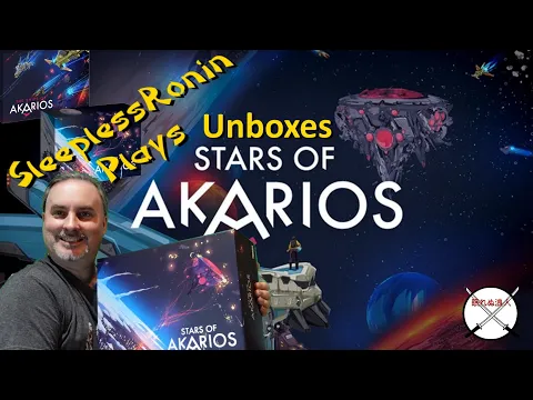 Unboxing the Stars of Akarios Kickstarter board game from OOMM Games with SleeplessRonin