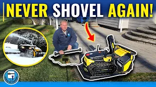 Yarbo Autonomous Snow Blower Unboxing, Assembly, And Programming