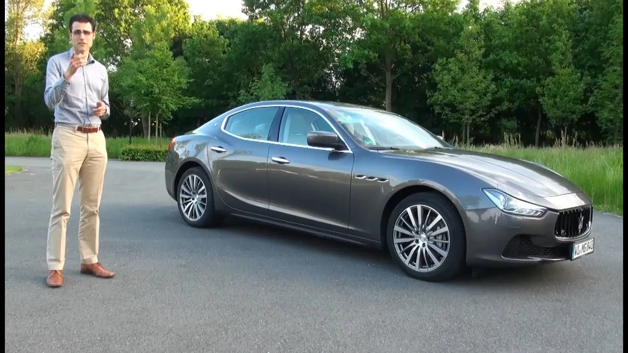 Maserati Ghibli Diesel test drive review 275 hp - Autogefühl