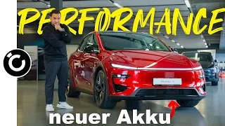 Model Y Performance 2025 - Tesla mit NEUEM AKKU & weniger Leistung?