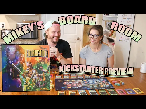 Extraction - Now on Kickstarter! Review and How to Play!