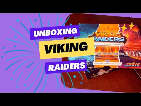 Unboxing Viking Raiders game