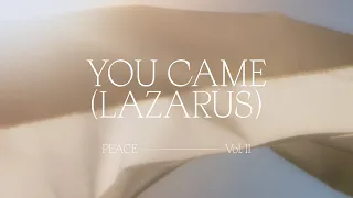 You Came (Lazarus) - Bethel Music, Jonathan David Helser, Melissa Helser | Peace, Vol II
